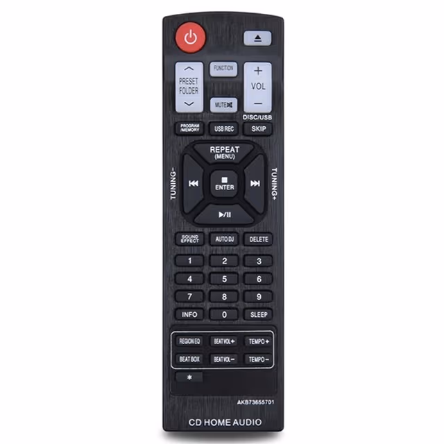 Fjernkontroll Erstatning AKB73655701 for LG hjemmekino forsterker