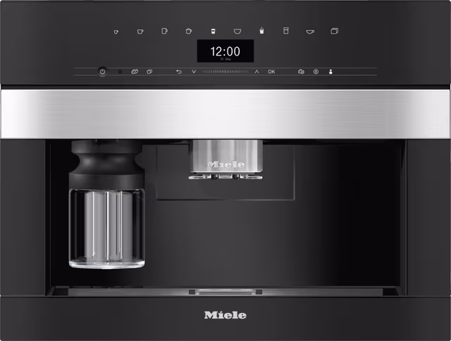 Miele Bygg-inn kaffemaskin CVA 7440 (rustfritt stål CleanSteel)