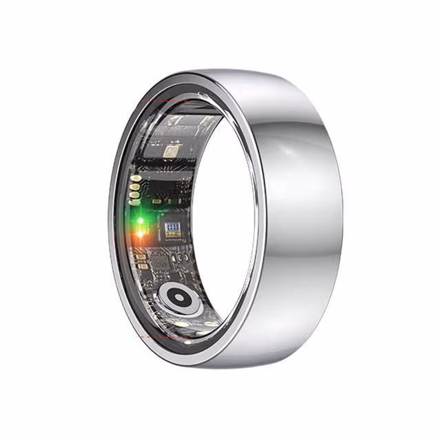 Smart Ring R1000 – Sleep Monitor, Bluetooth 5.0, Blood Oxygen Monitor Sølv 13