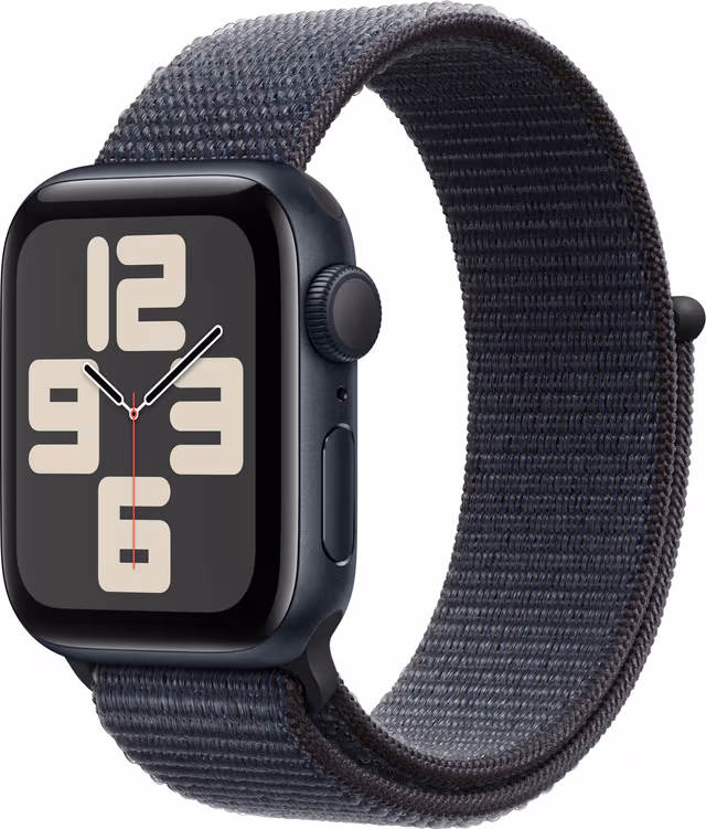 Apple Watch SE 2nd Gen 40mm GPS (Midnatt Alu/Blekk sport loop)