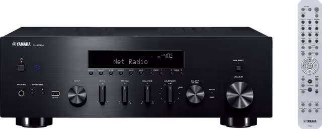 Yamaha RN600A 2.0 nettverksbasert stereomottaker (sort)