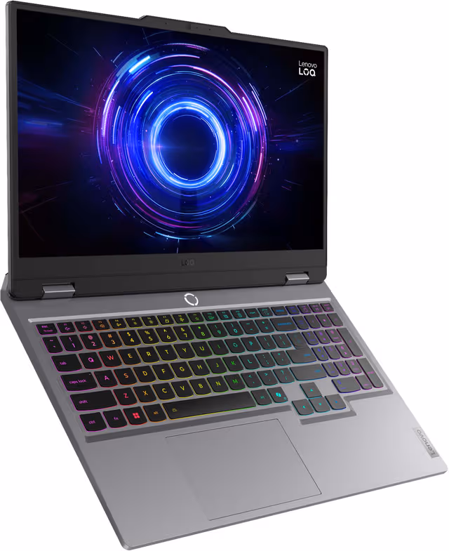 Lenovo LOQ+ 15IRX10 i5-13HX/24/1TB/5060 15,6" bærbar gaming-PC (Luna Grey)