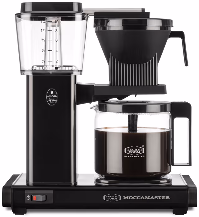 Moccamaster One Switch kaffetrakter (sort)