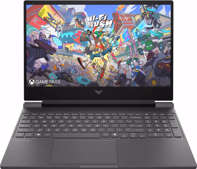 HP Victus i5-13420HX/16/512/RTX4050 15,6" bærbar gaming PC