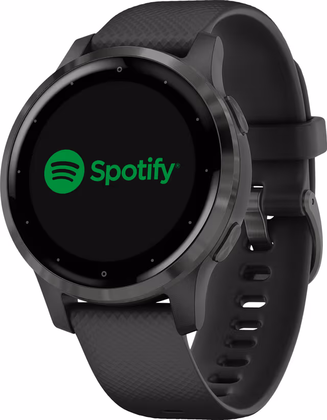 Garmin Vivoactive 4s GPS smartklokke (sort)