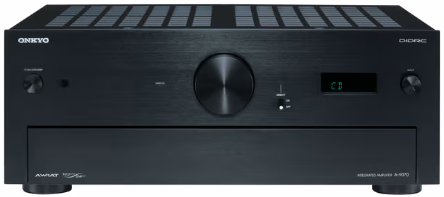 Onkyo A-9070 B, integr. forsterker, sort