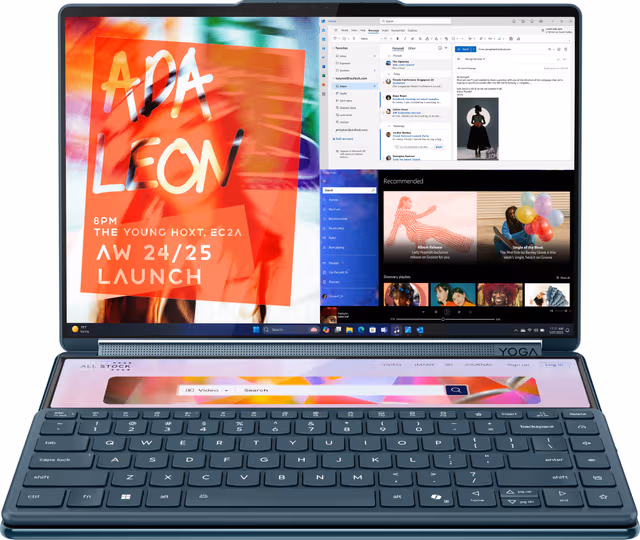 Lenovo Yoga Book 9i 14IAH10 bærbar PC U7-255H/32GB/1024