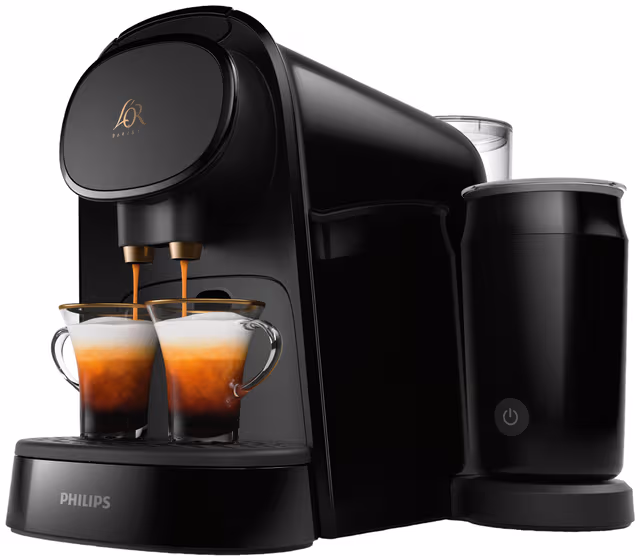 L’Or Barista Original Latte kapselmaskin 4057318 (Piano Noir)