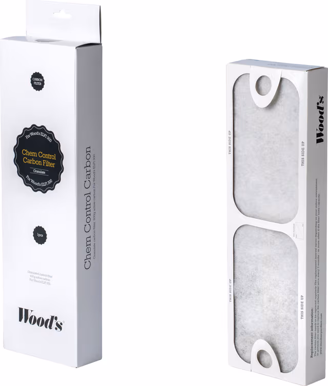 Woods kullfilter til luftrenser WCA301P