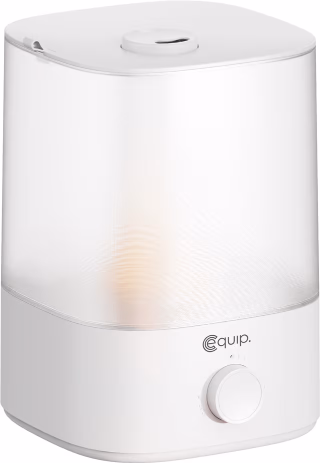 Equip ultrasonisk luftfukter (hvit)