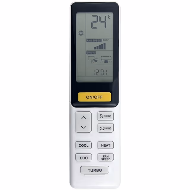 Erstatning fjernkontroll for 0010402886BD for Haier klimaanlegg