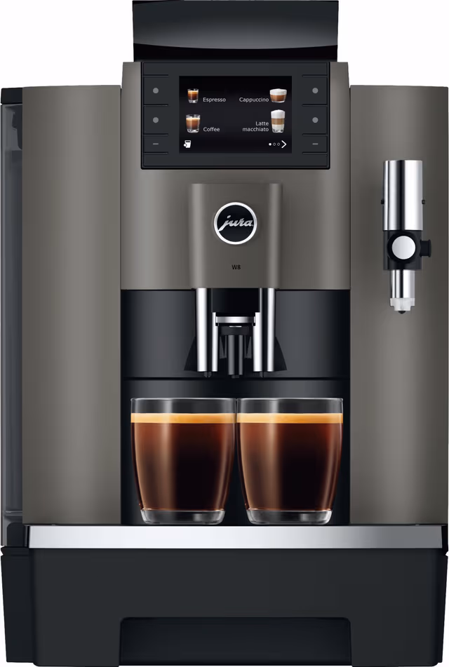 Jura W8 espresso machine 15550 (Dark Inox)