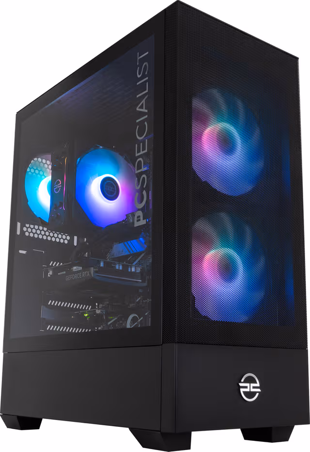 PCSpecialist Prime 200 R5-7X/16/1024/4060 stasjonær gaming-PC