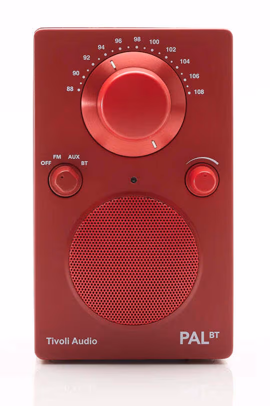 Tivoli Audio PAL BT* Bluetooth Høyttaler (Rød)