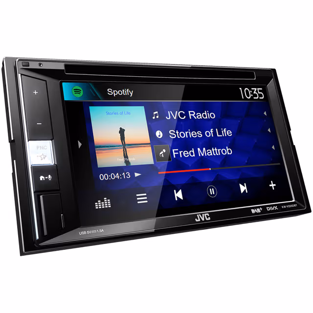 JVC Dab+ bilradio KW-V255DBT