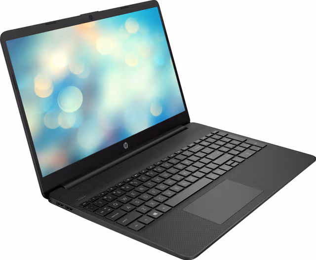 HP 15s-fq1833no 15,6" bærbar PC (sort)