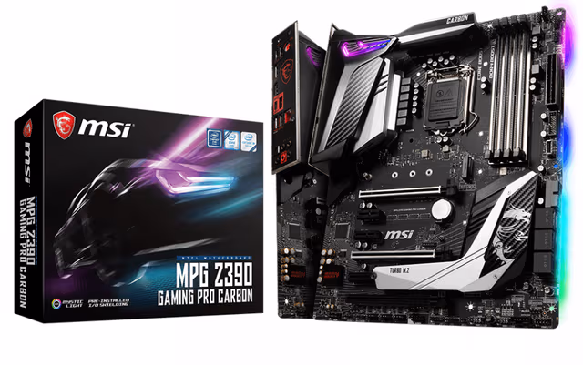 MSI MPG Z390 Gaming Pro Carbon hovedkort