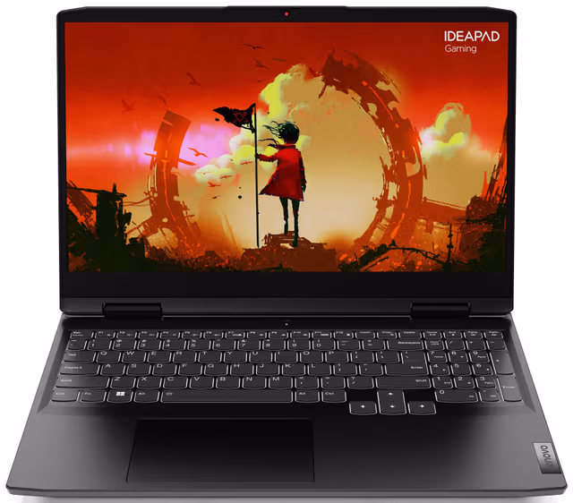Lenovo IdeaPad Gaming 3 R5-6/16/512/3050/120Hz 15,6" bærbar gaming-PC