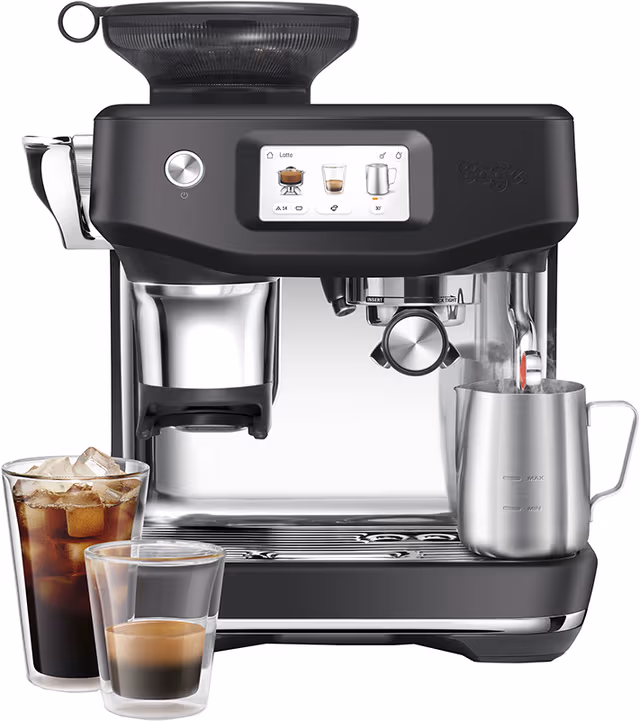 Sage Barista kaffemaskin SES882BTR (sort trøffel)