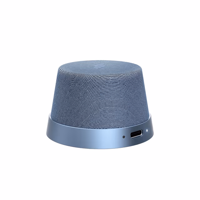 NÖRDIC Bluetooth 5.3 høyttaler med magnet 3W IPX6 blå
