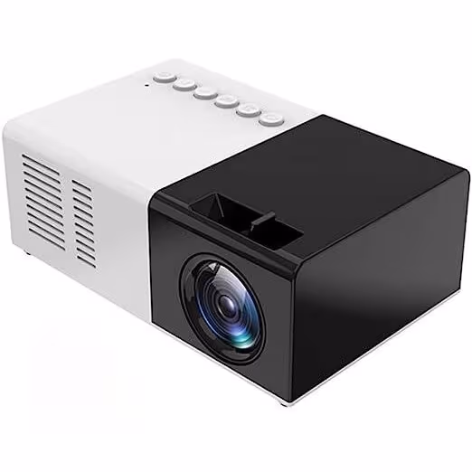 Bærbar miniprojektor 480x360P med HDMI USB-grensesnitt / fjernkontroll
