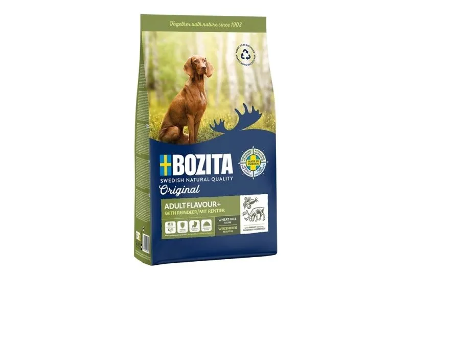 BOZITA Original Adult Flavour+ Reindeer - dry dog food - 12kg