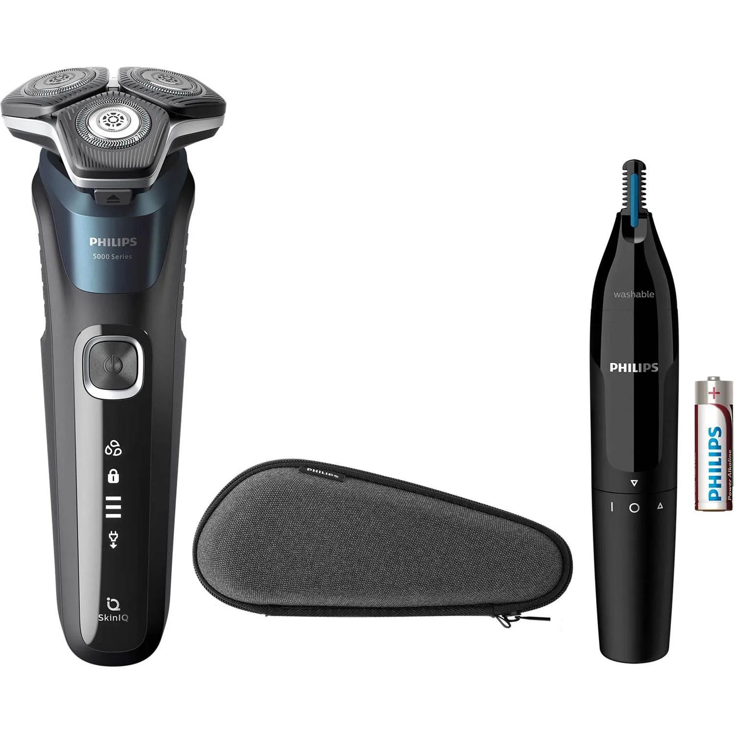 Philips Barbermaskin Series 5000 S5889/11 + nose trimmer