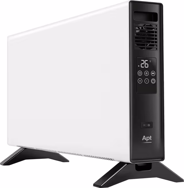 Apt Cozy 2000W digital konvektorovn (hvit)