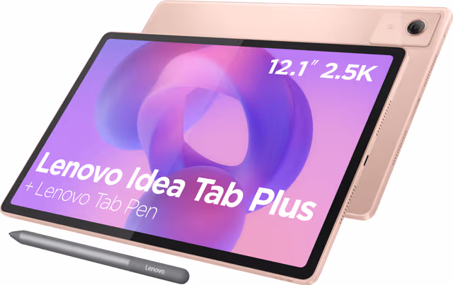 Lenovo Idea Tab Plus WiFi nettbrett 12/256GB + Lenovo Tab pen (sand rose)