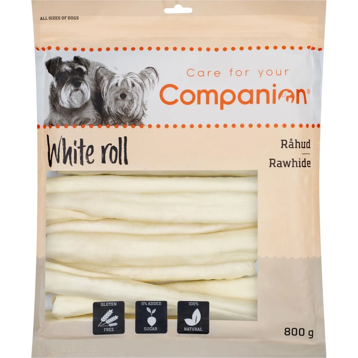 Companion White Roll 10pk 800g