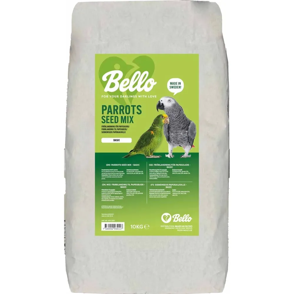 Bello Papegøyeblanding Basic 10kg