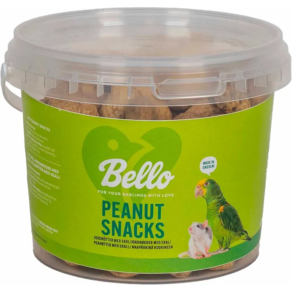 Bello Peanøtter med skall 200g