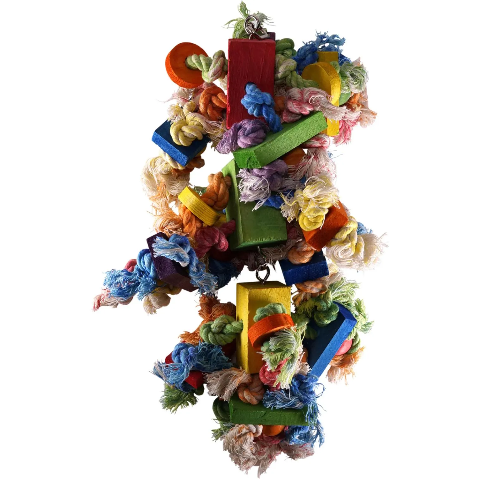 Vadigran Fugleleke med Tau og klosser av tre 45cm