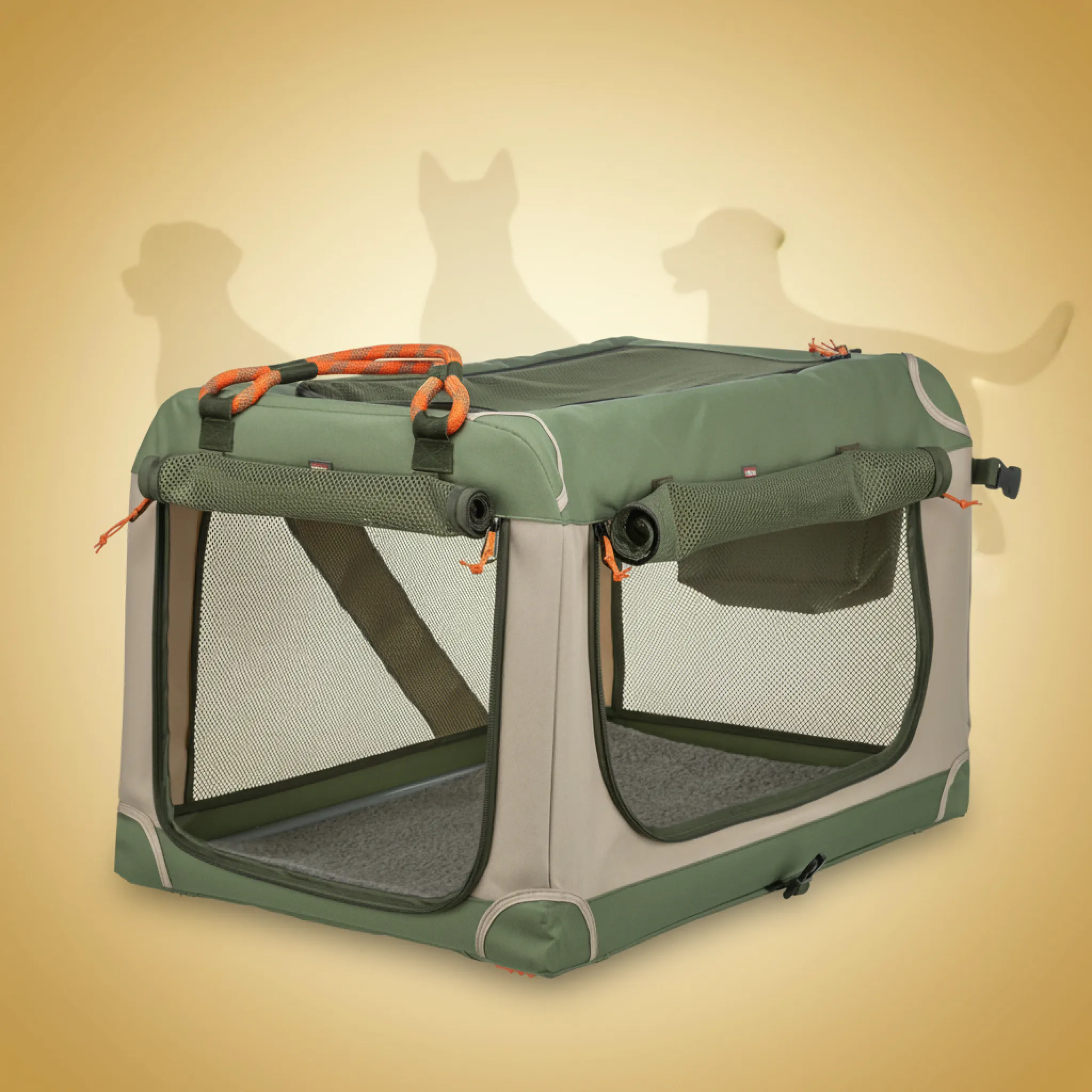 Sammenleggbar stoffbur til hund Trixie Comfy - Medium