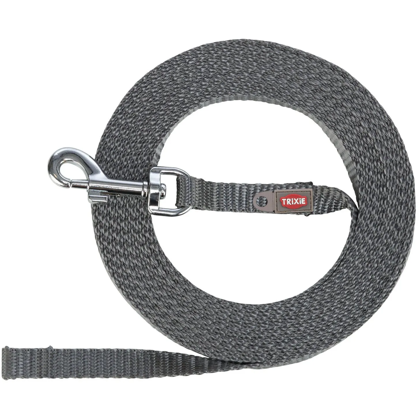 Sporline til hund 5m 10m 15m Trixie - 5 meter - Graphit (grå)