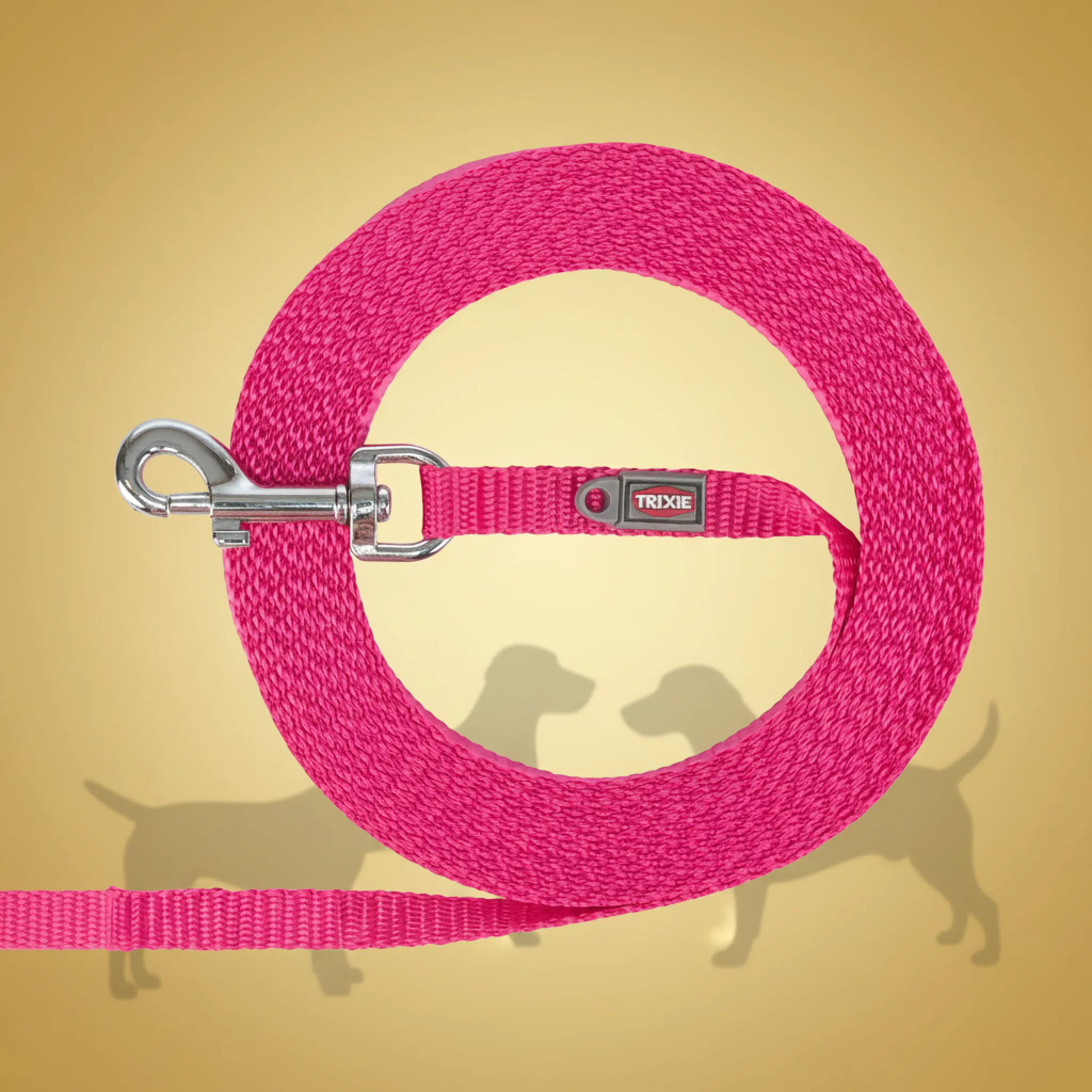 Sporline til hund 5m 10m 15m Trixie - 10 meter - Brun