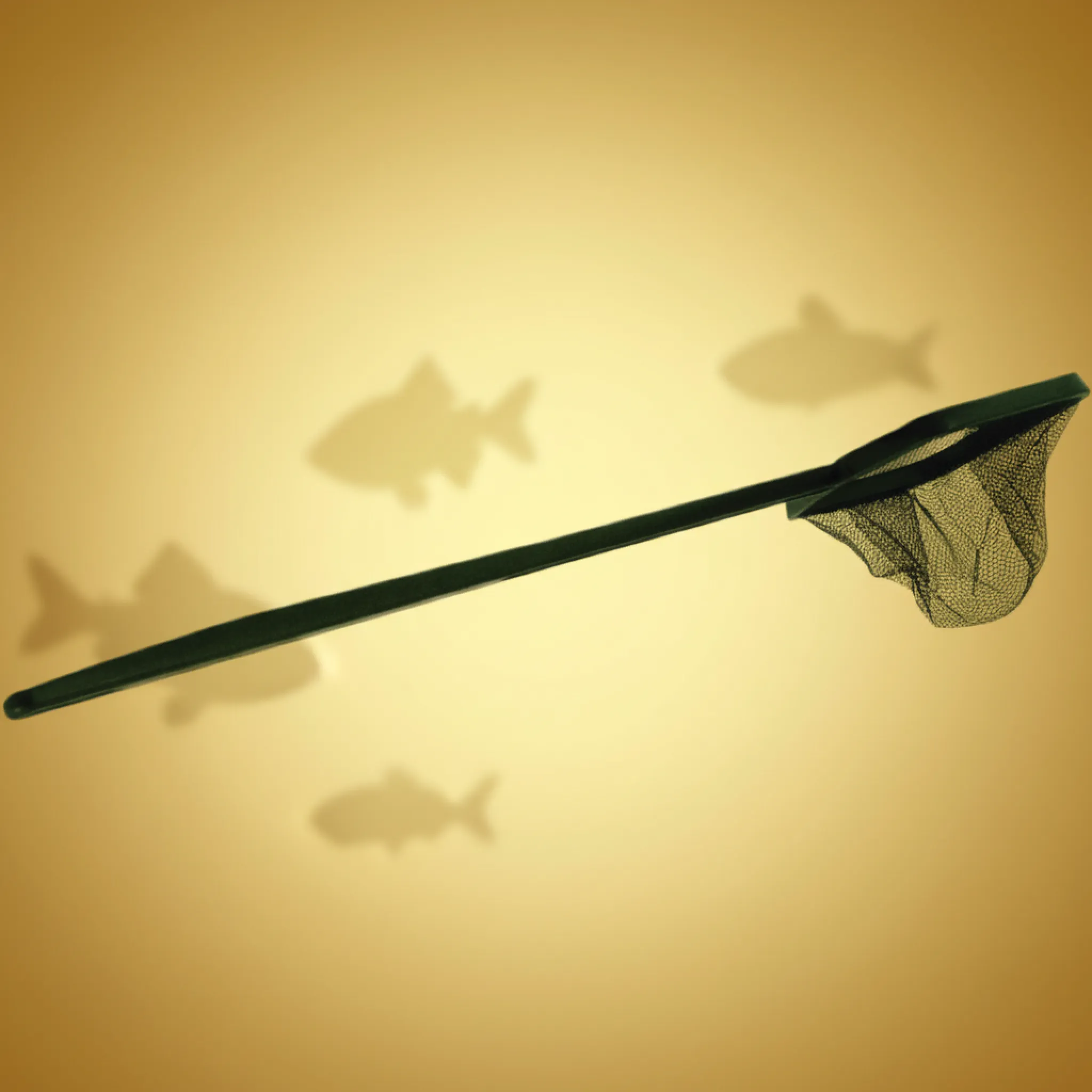 Flytende akvariehåv  -  fiskenett til akvarium fra Sealand - 17x52 cm