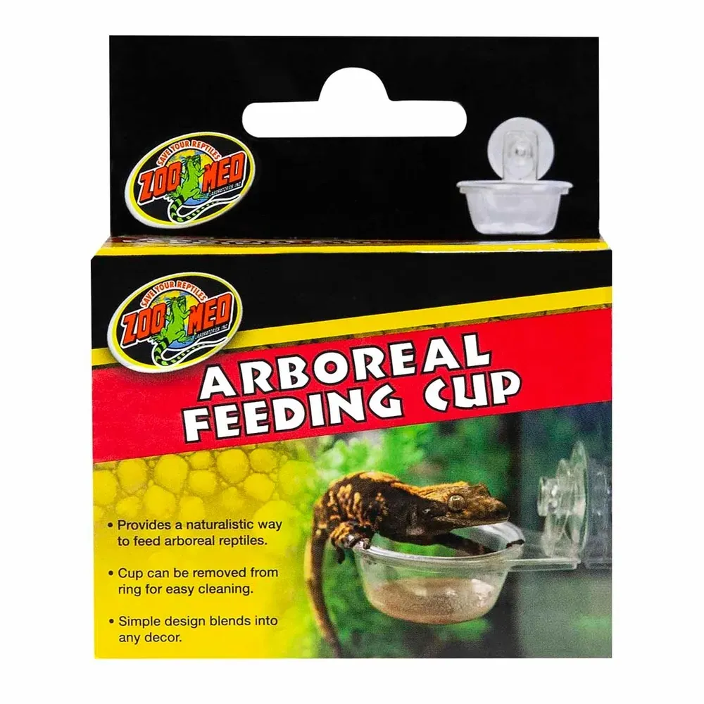 Zoo Med Arboreal Feeding Cup  -  fôringskopp med sugekopp til terrarium