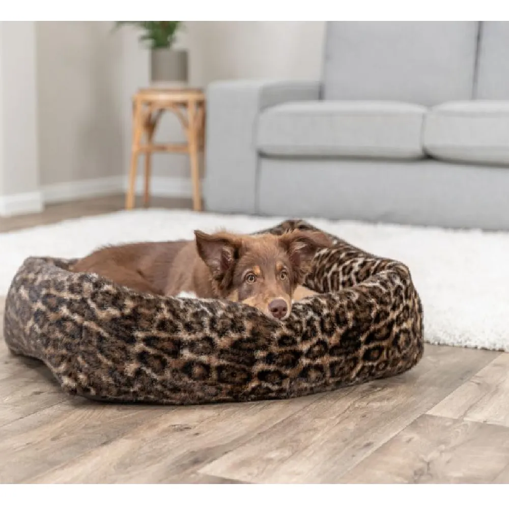 Trixie Leo SOFT Edition Hunde- og Katteseng  -  2 farger og 3 størrelser - 80x60cm - Brun