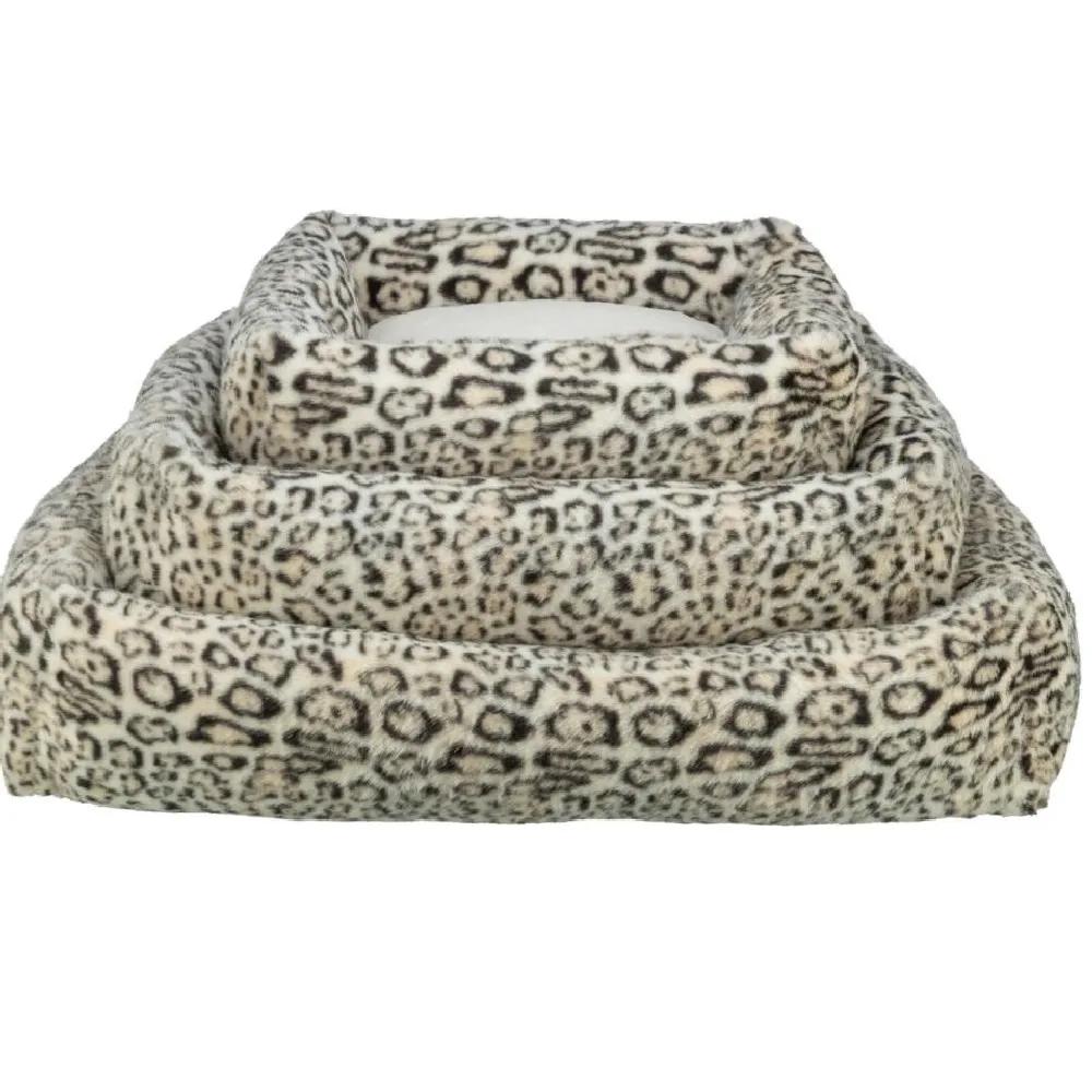 Trixie Leo SOFT Edition Hunde- og Katteseng  -  2 farger og 3 størrelser - 80x60cm - Creme