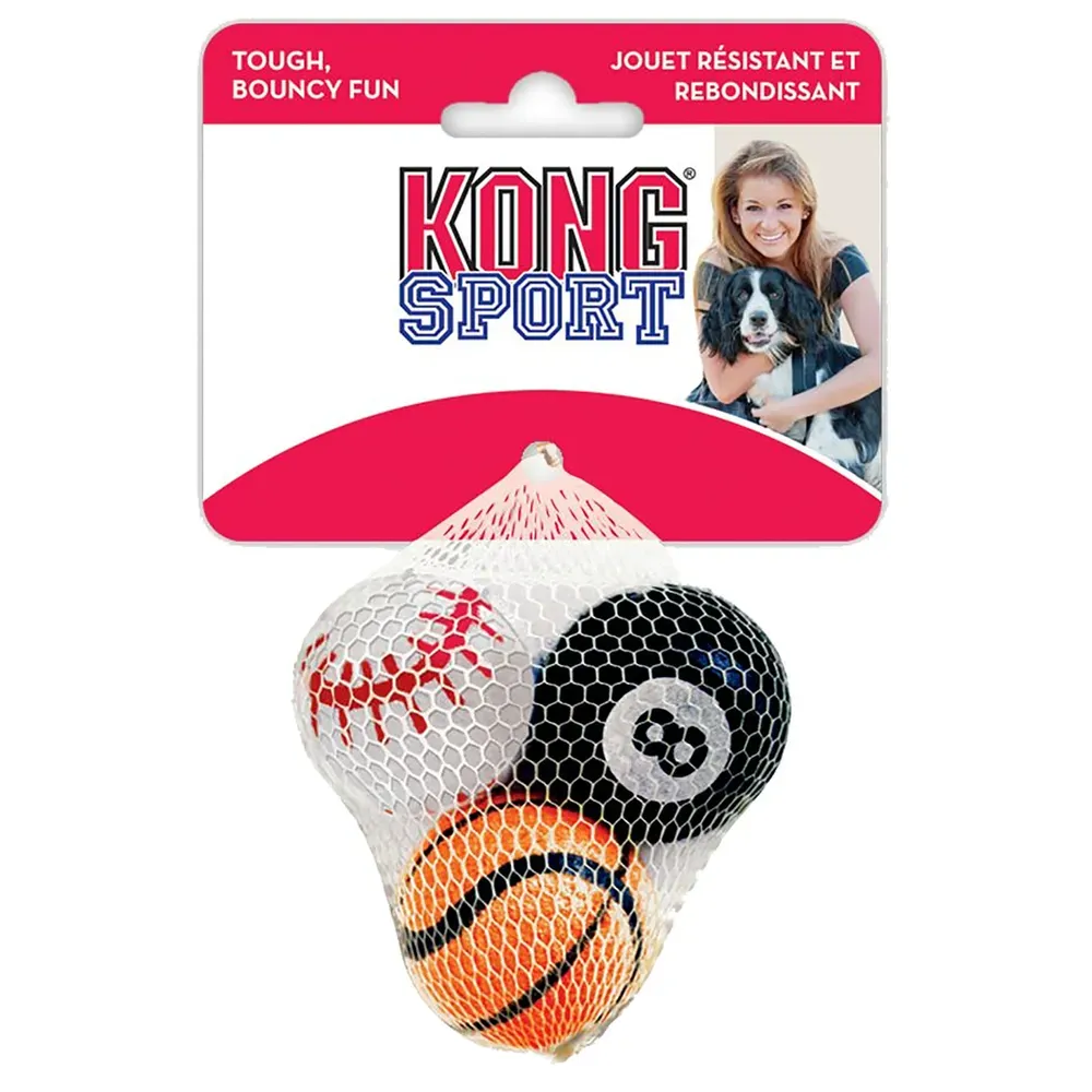 Kong Sport Balls 3pack - Small