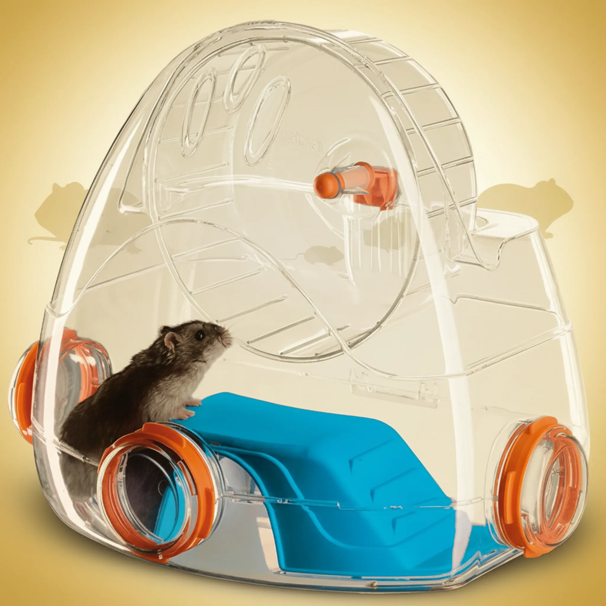 Hamster løpehjul-modul Ferplast Gym 32,3×23×26,3 cm