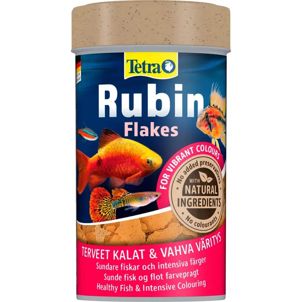 Tetra Rubin flakfôr - 100ml x
