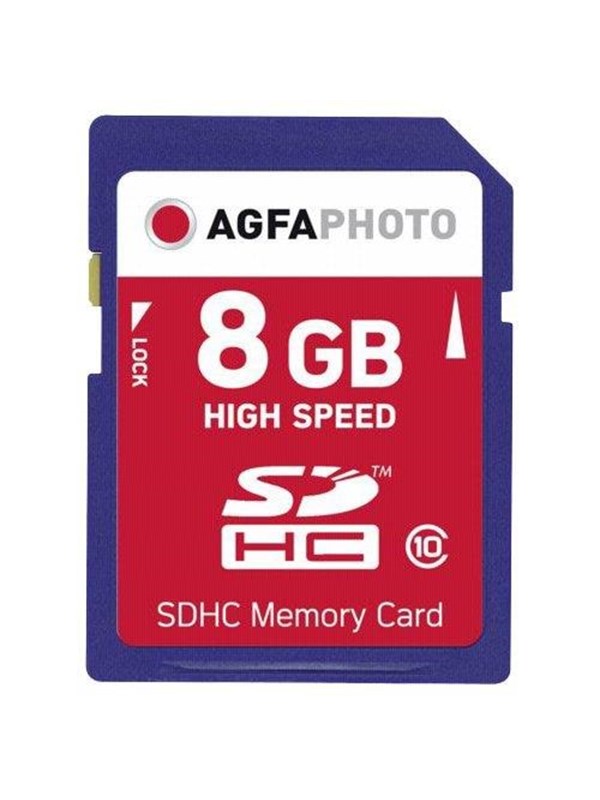 Agfa Photo - flash memory card - 8 GB - SDHC