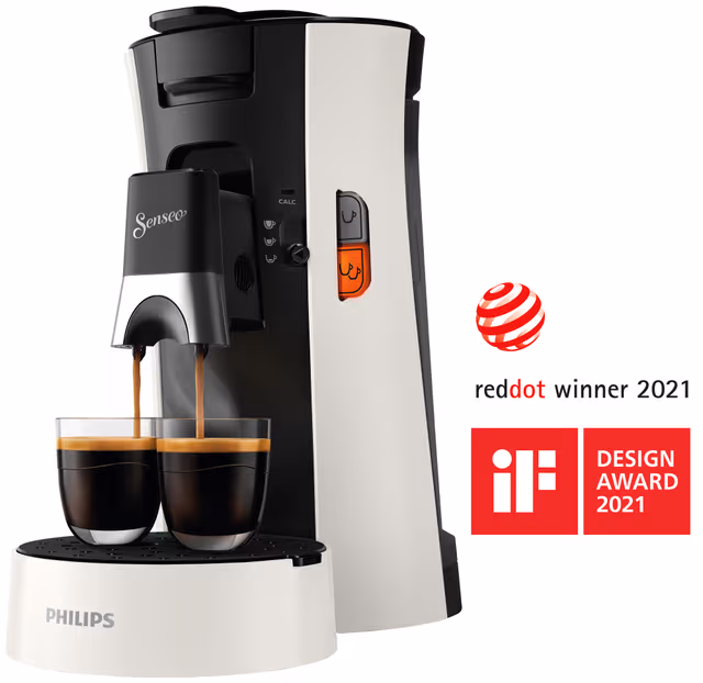 Senseo Select kaffemaskin CSA230/01 (stjernehvit)