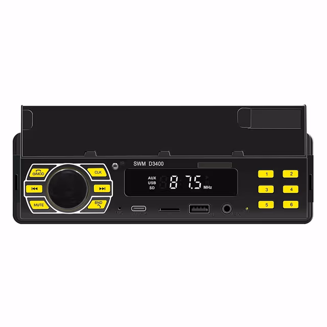 Bluetooth Stereo Bilstereo FM - radio MP3 - spiller Telefonholder