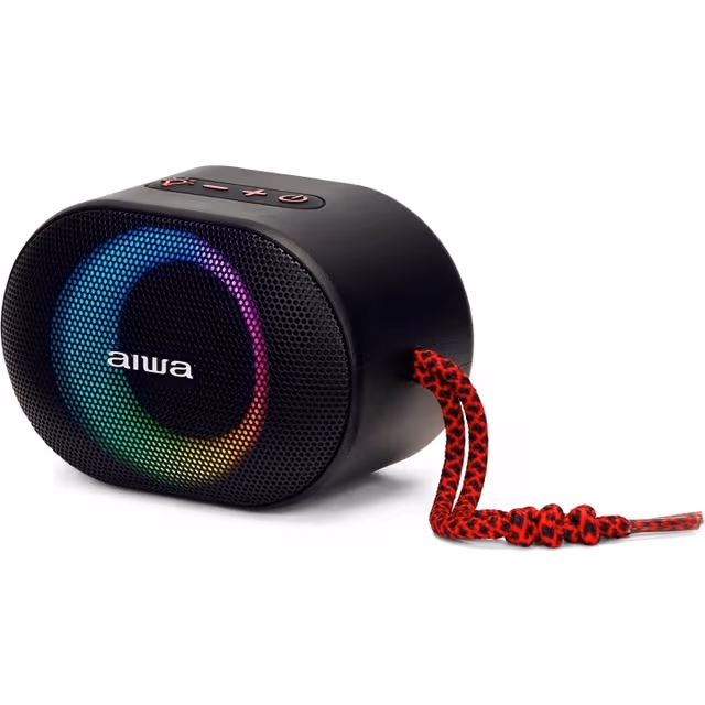 AIWA Bluetooth-høyttaler IPX6 RGB-belysning