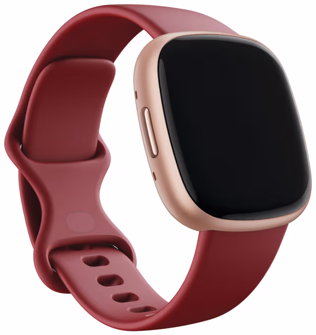 Fitbit Versa 4 smartklokke (Beet/Copper Rose)