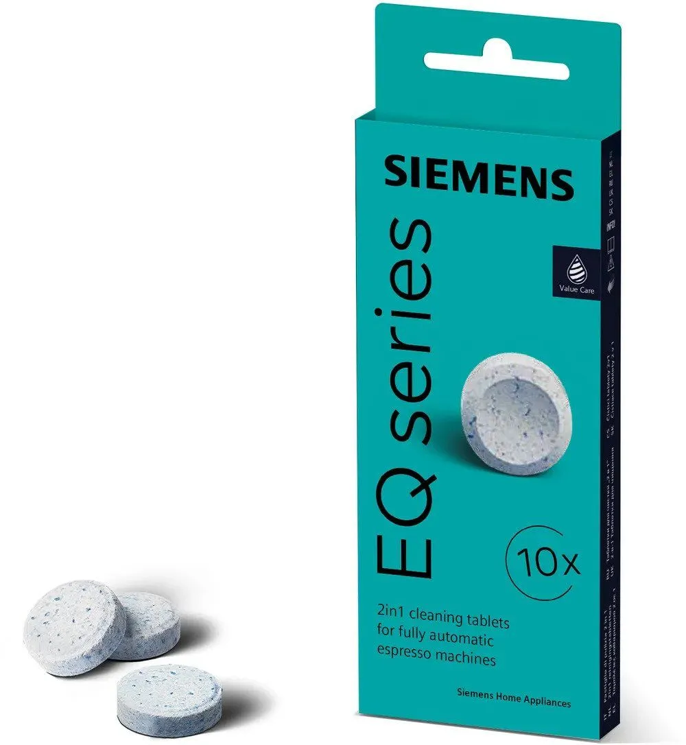 Siemens Rengjøring Tabletter Kaffemaskin / Kaffe Pad og Espresso Maskin 10 pc