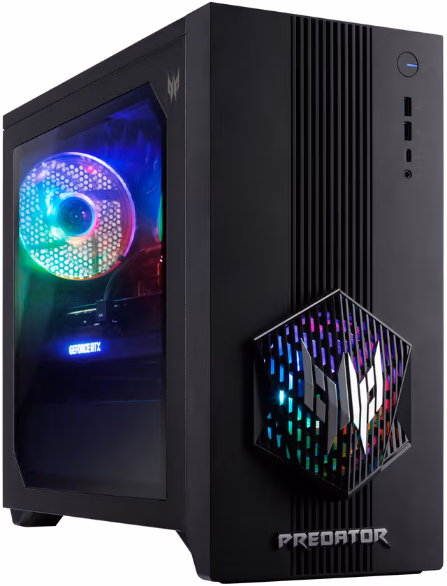 Acer Predator PO3-665 i7-14700F/16/1024/RTX5070 stasjonær gaming-PC